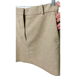 Babaton Womens Chisel Pencil Skirt Sz 8 Pockets Belt Loops Zipper Classy Mini